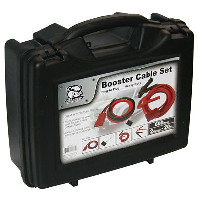 Image showing  Booster Cable Set 20 ft. 2 ga with Quick Connects & 7.5 ft. Truck Leads