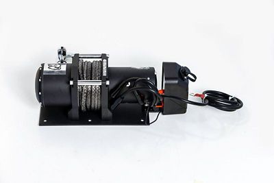 Image showing 7 th Bulldog Winch 7,800 lb. Trailer Winch, Synth Rope