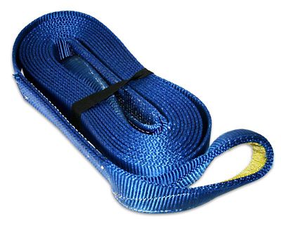 Bulldog Winch Recovery Strap 3 in. x 30 ft., 30,000 lb. BS polyester