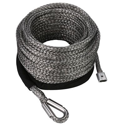 Image showing  Synthetic Rope - 12mm x 80 ft. Grey