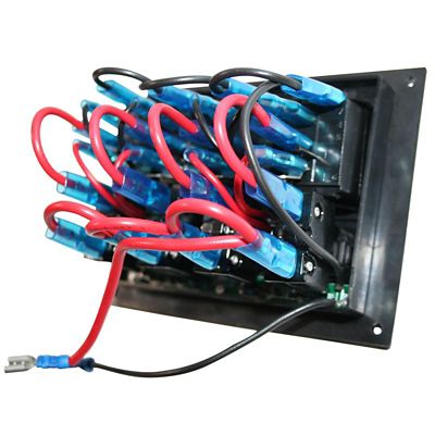 Image showing  4-Switch Panel w/Lighted Breakers