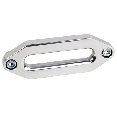 Bulldog Winch Hawse Fairlead, 152 mm Mount - Aluminum Polished