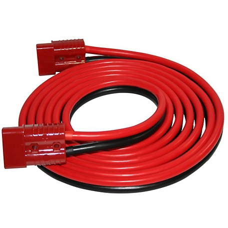 Bulldog Winch Jumper Cable Set, 2 ga, 15 ft. with Quick Connects