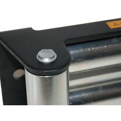 Image showing  Roller Fairlead, 10 in. Truck Value, Black Powder Coat