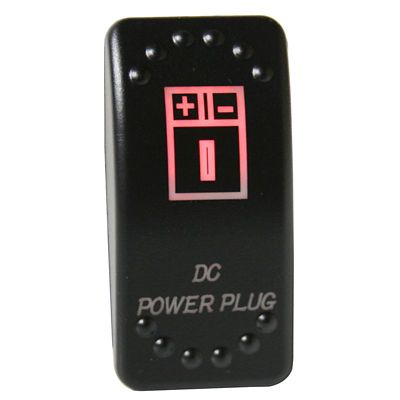 Image showing  Rocker Switch - DC Power Plug