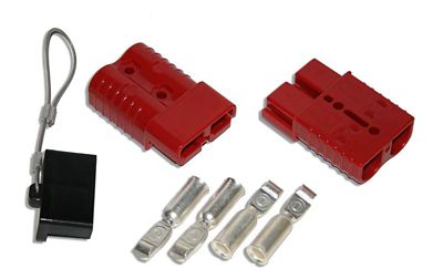 Image showing  Quick Connect, UL 2 ga, with Dust Cover & Wire Tether