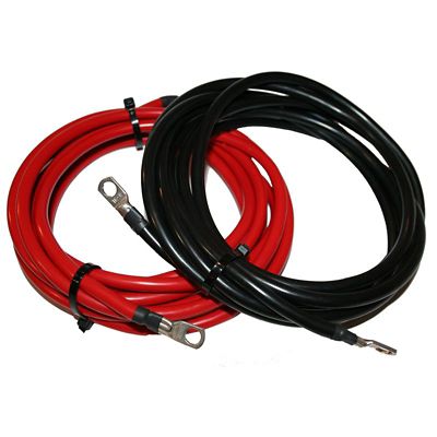 Bulldog Winch Extension Wire Set, 12 ft. UTV 6 ga