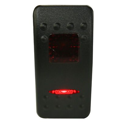 Image showing  Rocker Switch-ON/OFF 5-Pin Red