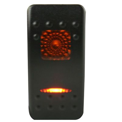 Image showing  Rocker Switch-ON/OFF 5-Pin Amber
