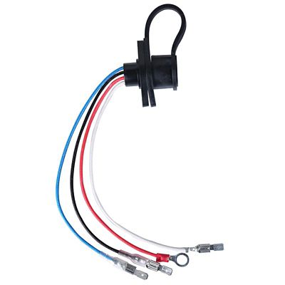 Bulldog Winch Plug and Wiring Harness for 12001x, 20383