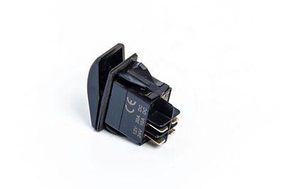 Image showing  Rocker Switch - Momentary (ON)/OFF 4-Pin