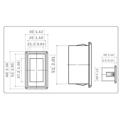 Image showing  Switch Mounting Panel- Single