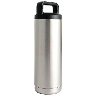 Bulldog Winch 18 oz. 304 Stainless Drink Bottle with Screw-On Finger Hold Lid