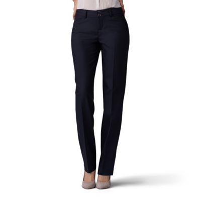 Lee Women's Secretly Shapes Straight Leg Pant