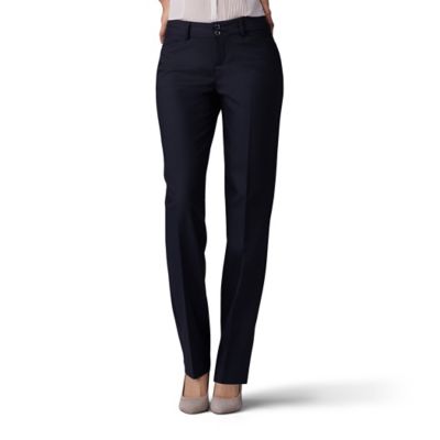 Image showing 0 th Lee Women's Secretly Shapes Straight Leg Pant