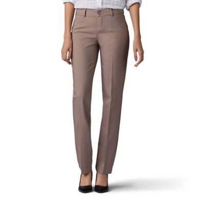 Lee Women's Secretly Shapes Straight Leg Pant