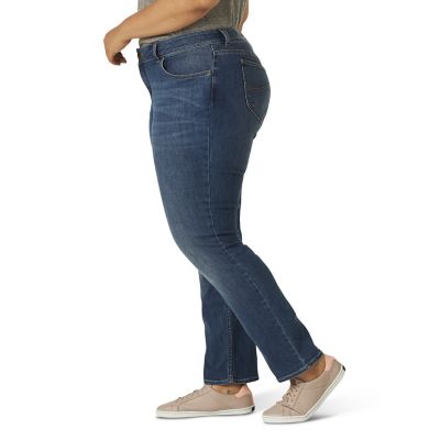 Lee Women's Legendary Regular Straight Plus Jean
