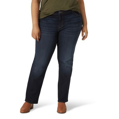 Lee Women's Legendary Regular Straight Plus Jean