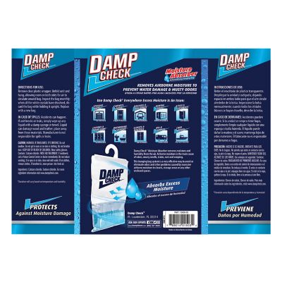 Image showing  16 oz. Damp Check Hanging Bag, 3-Pack