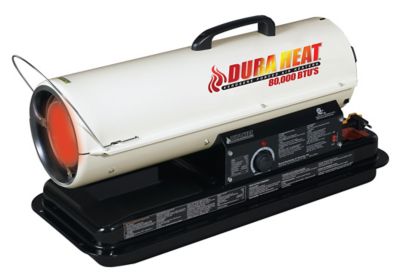 Dura Heat Kerosene Forced Air Heater with Thermostat, 80,000 BTU's
