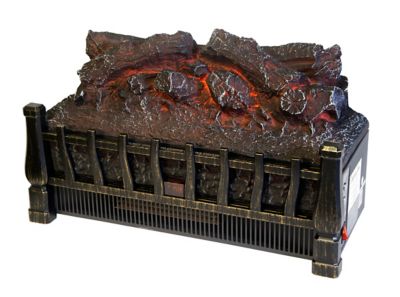 Image showing  Electric Log Set with Heater & Remote