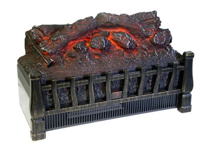 Image showing  Electric Log Set with Heater & Remote