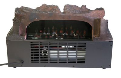 Image showing  Electric Log Set with Heater & Remote