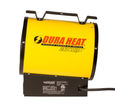 Image showing 7 th Dura Heat Electric Forced Air Heater, 500 sq. ft., 12,800 BTU, Remote Control, 240 V