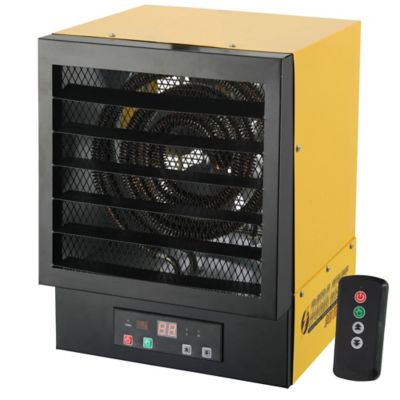Image showing  Hard Wired Electric Heater, 750 sq. ft., 17,000 BTU, 5,000W, 240V, 21A