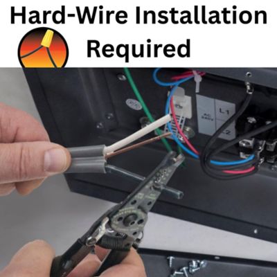 Image showing 5 th Dura Heat Hard Wired Electric Heater, 750 sq. ft., 17,000 BTU, 5,000W, 240V, 21A