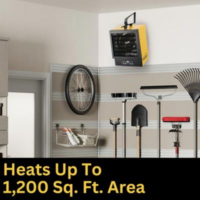 Image showing 5 th Dura Heat Hard Wired Electric Heater, 1,500 sq. ft., 34,000 BTU, 10,000W, 240V, 42A