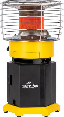 Comfort Gear Portable Propane (LP) Heater with 360 Degree Heating, 5500/10000 BTU