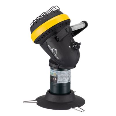 Image showing  Portable Propane (LP) Heater with Angled Head, 4,000 BTU