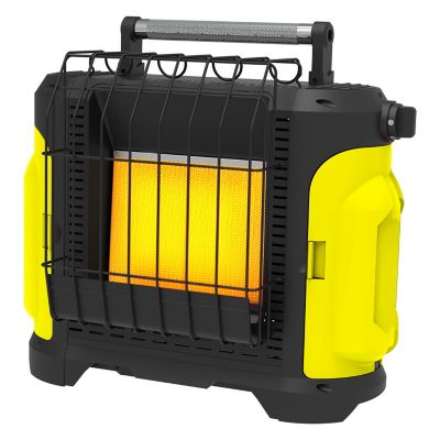Image showing  Portable Propane LP Heater, 5500/9000/18000 BTU, Operates on 2-1 lb. Tanks