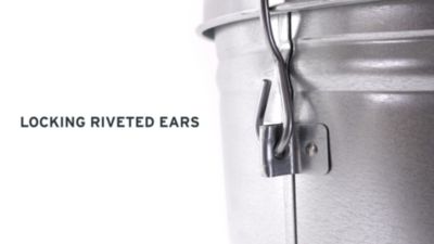 Image showing  10 gal. Embossed FEED & SEED Storage Can Lid