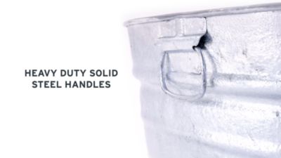 Image showing  12 gal. Hot Dipped Steel Square Tub