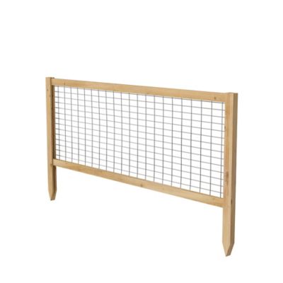 Image showing  45 in. x 23.5 in. CritterGuard Cedar Fence, 4-Pack