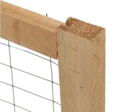 Image showing  45 in. x 23.5 in. CritterGuard Cedar Fence, 4-Pack