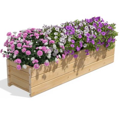 Greenes Fence Cedar Wood Planter Box