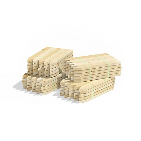 Greenes Fence Wooden Grade Stakes, 11.5 in. X 1.5 in., 128 Pack