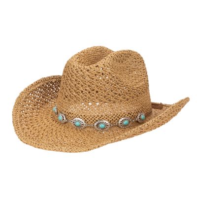 San Diego Hat Company Kaia Toasted Pinch Crown Cowboy