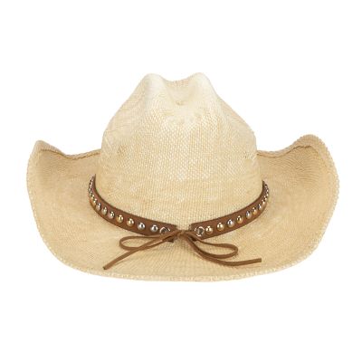 Image showing 1 th San Diego Hat Company Wave Rider Tightly Woven Cattlemans's Crease Cowboy
