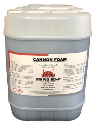 Big Rig Soap 5 gal. Cannon Foam Jerrican with Spigot