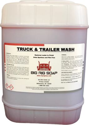 Big Rig Soap 5 gal. Truck & Trailer Wash Jerrican with Spigot