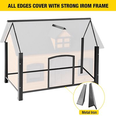 Image showing  Insulated Outdoor Dog House with Liner