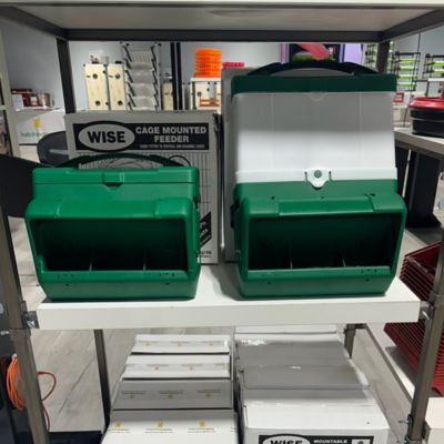 Image showing  22 lb. Wise Mountable Feeder for Poultry & Gamebird