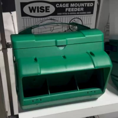 Image showing  22 lb. Wise Mountable Feeder for Poultry & Gamebird