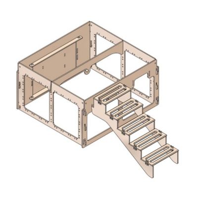 Formex Coop Stand And Stairs