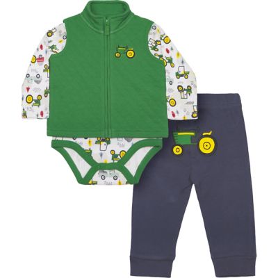 John Deere Bodyshirt / Pant Set Tractor