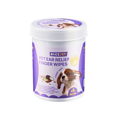 HICC Pet Pet Ear Relief Finger Wipes